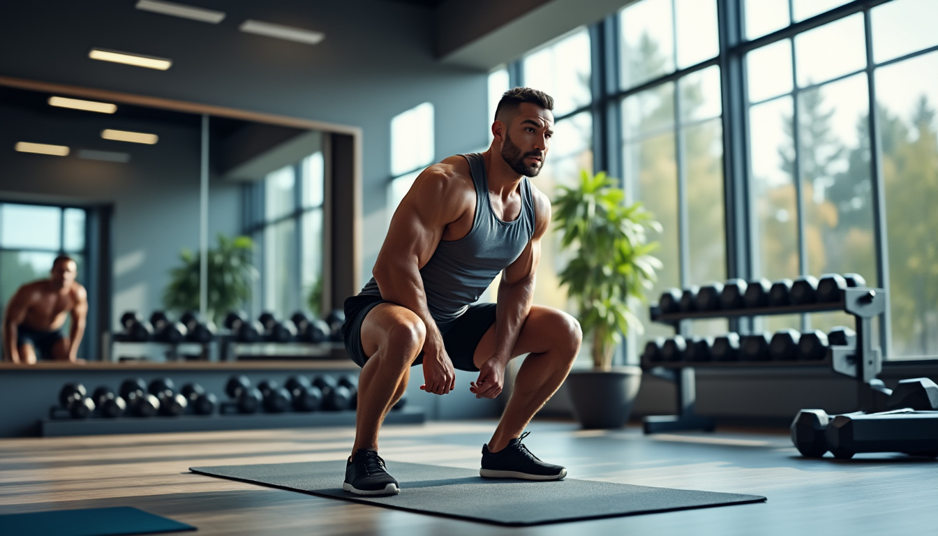 découvre comment réaliser l'air squat correctement grâce à notre guide complet pour débutants. conseils, erreurs à éviter et étapes détaillées pour améliorer ta technique et progresser rapidement !