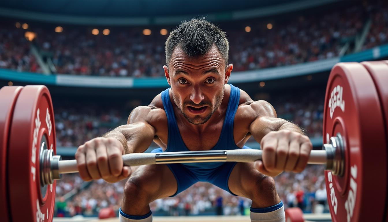 plonge dans l'univers impressionnant de l'haltérophilie et découvre le record du monde qui va te couper le souffle ! un exploit de force et de détermination à ne pas manquer.