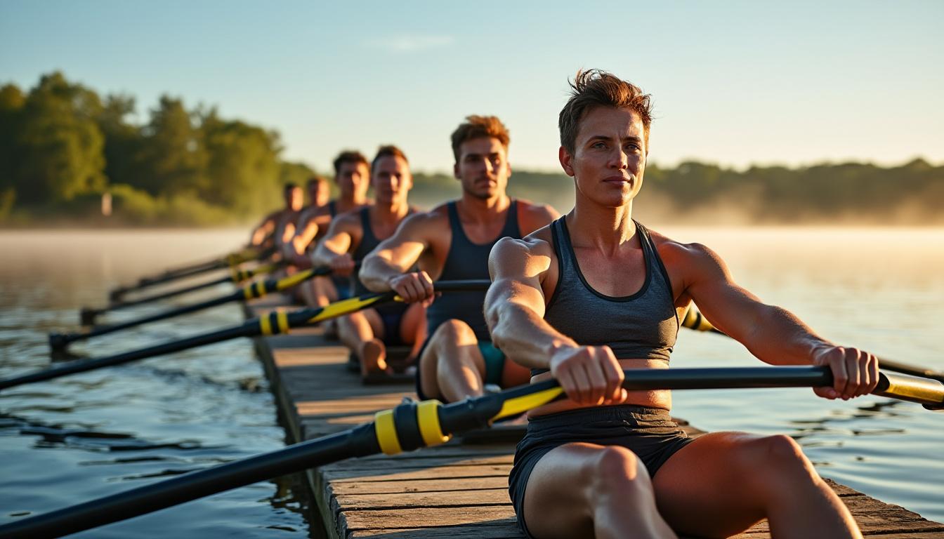 découvre comment reproduire les bienfaits du rameur sans machine grâce à des exercices simples et efficaces, parfaits pour t’entraîner à la maison et améliorer ta forme physique sans équipement coûteux.