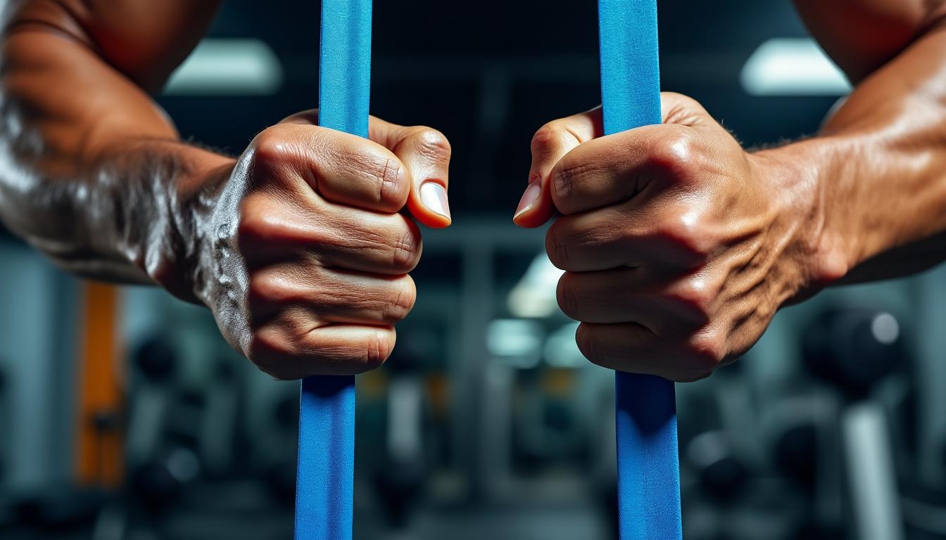 découvrez la bande élastique de musculation, l’outil polyvalent idéal pour s’entraîner efficacement partout, à la maison, au bureau ou en voyage.