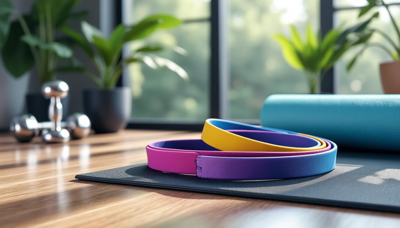 découvrez la bande élastique de musculation, l’outil polyvalent idéal pour s’entraîner efficacement partout, à tout moment et renforcer votre corps en douceur.