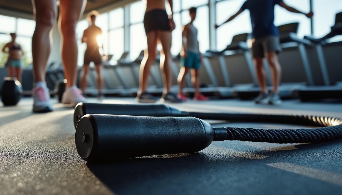 découvrez à qui s'adresse la corde à sauter lestée et les nombreux bienfaits qu'elle apporte pour améliorer votre endurance, tonifier vos muscles et intensifier vos séances de fitness.