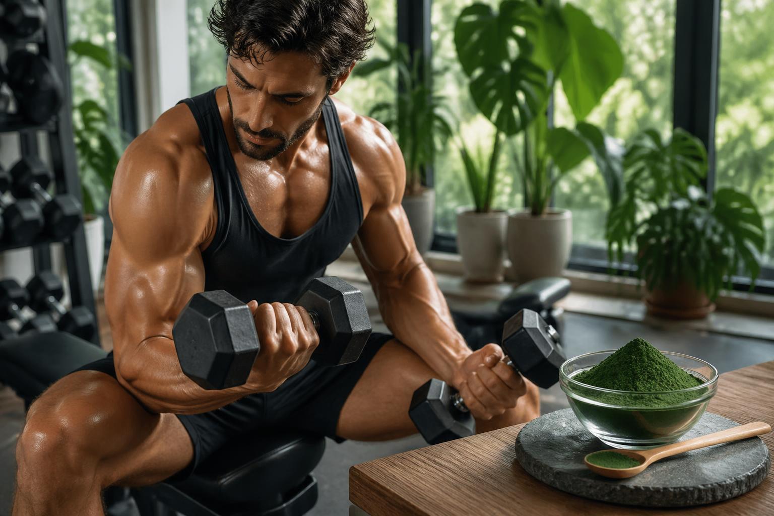 découvrez comment la spiruline peut booster vos séances de musculation grâce à ses propriétés naturelles riches en protéines et antioxydants.