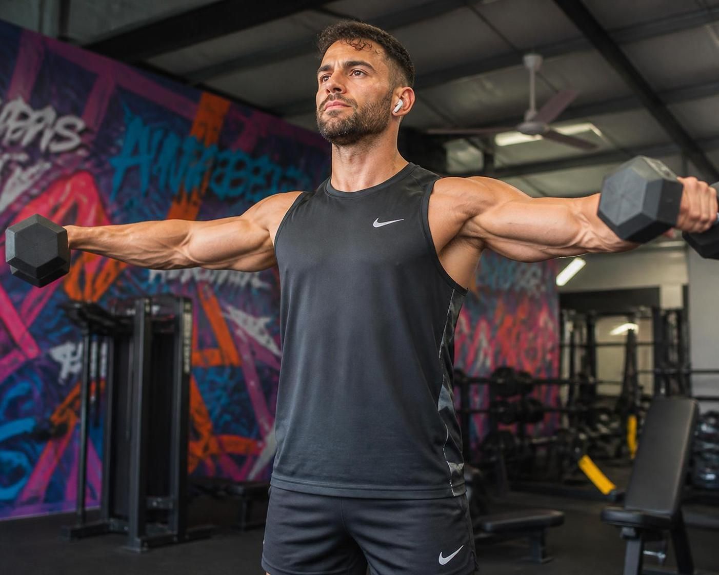 découvrez comment muscler efficacement vos deltoïdes avec des exercices d'épaule à l'haltère, pour une silhouette tonique et bien dessinée.